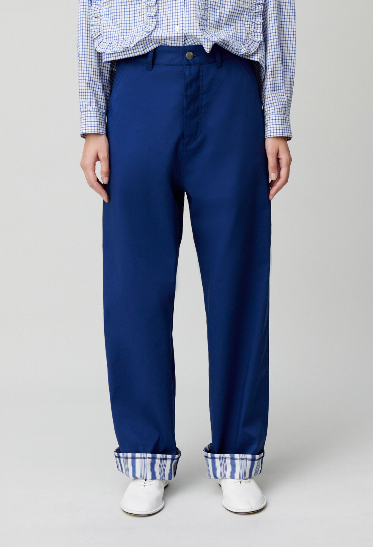 Gestreifte Saumhose