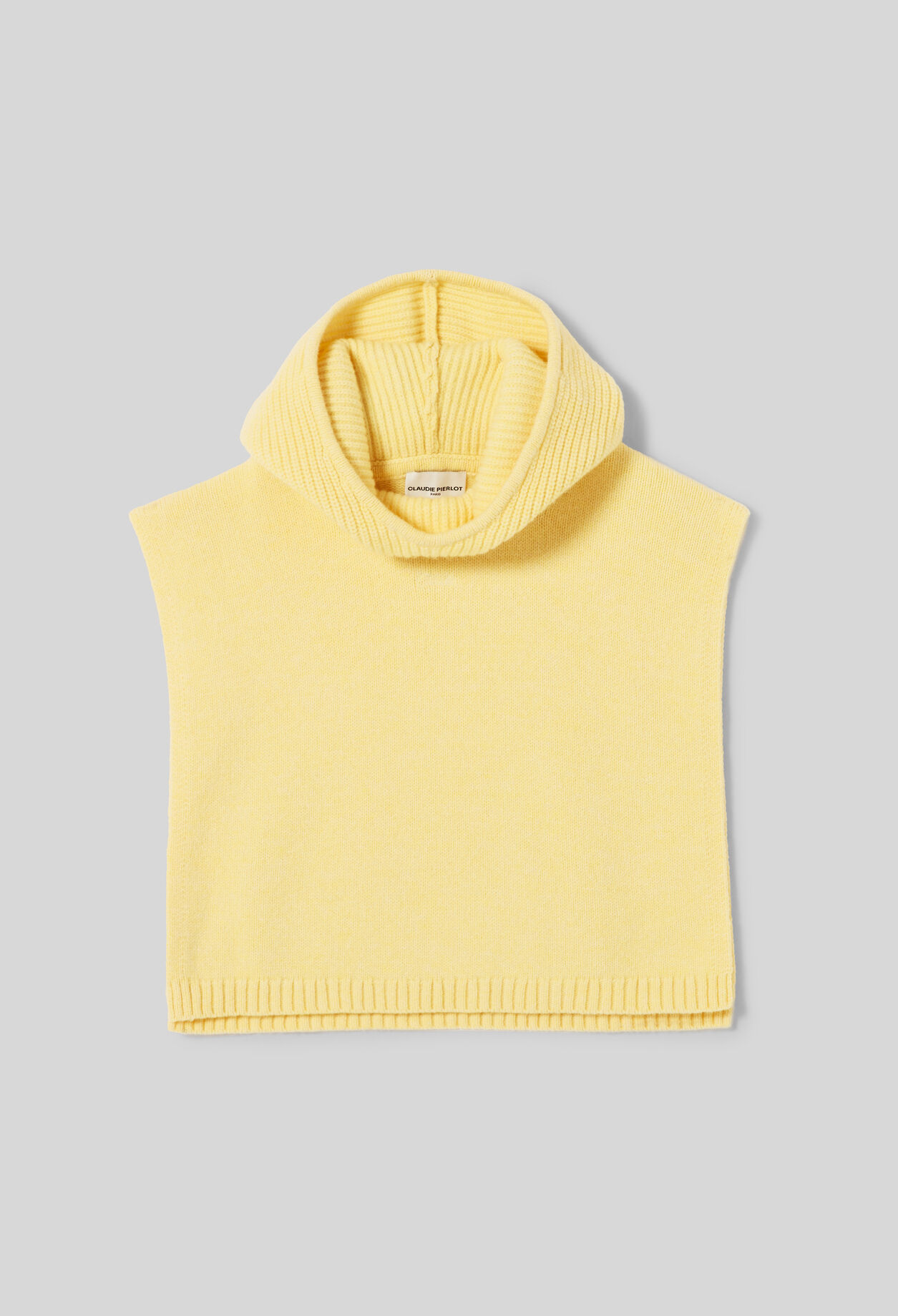 Strick-Snood mit Kapuze