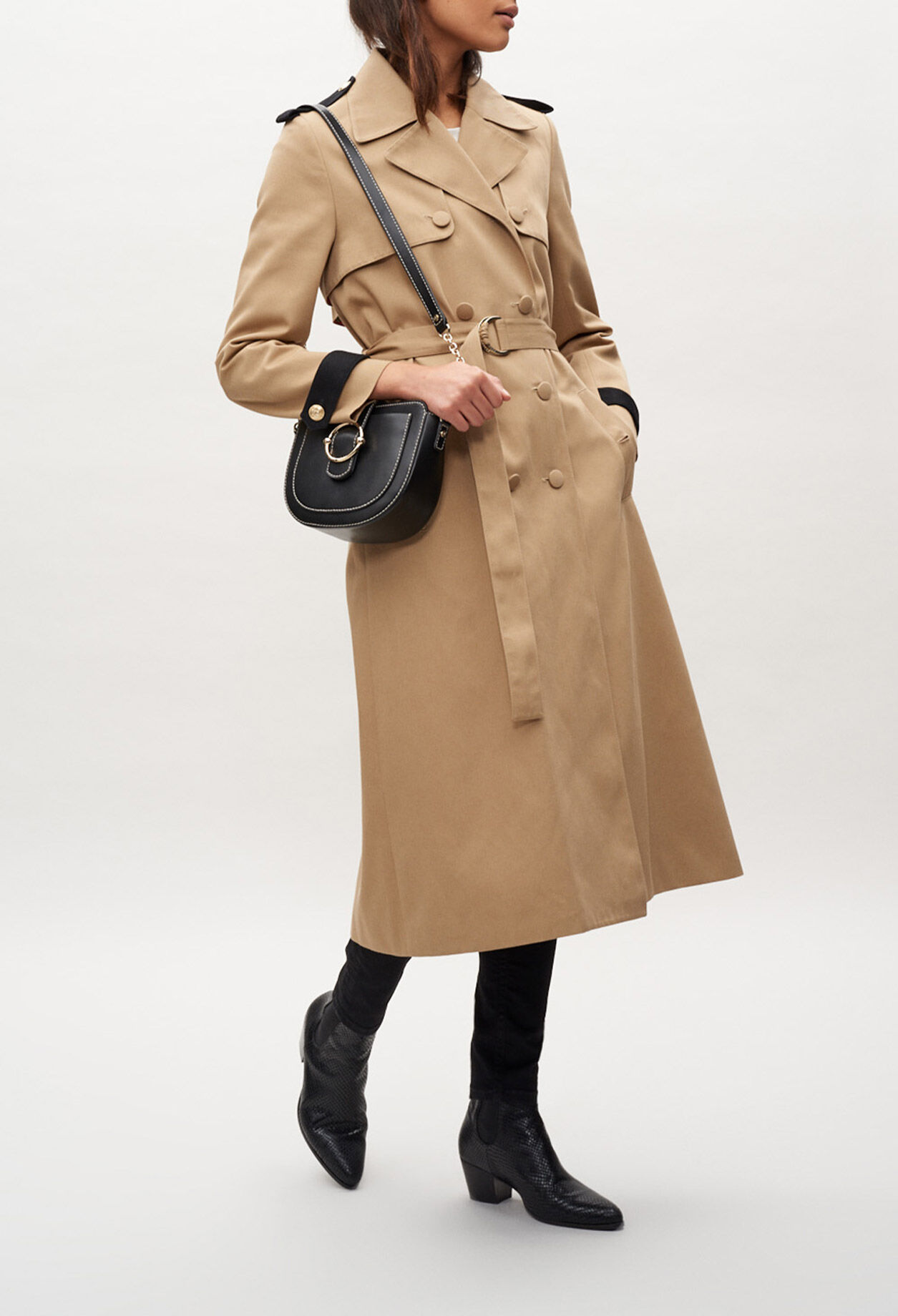 Zweireihiger Trenchcoat