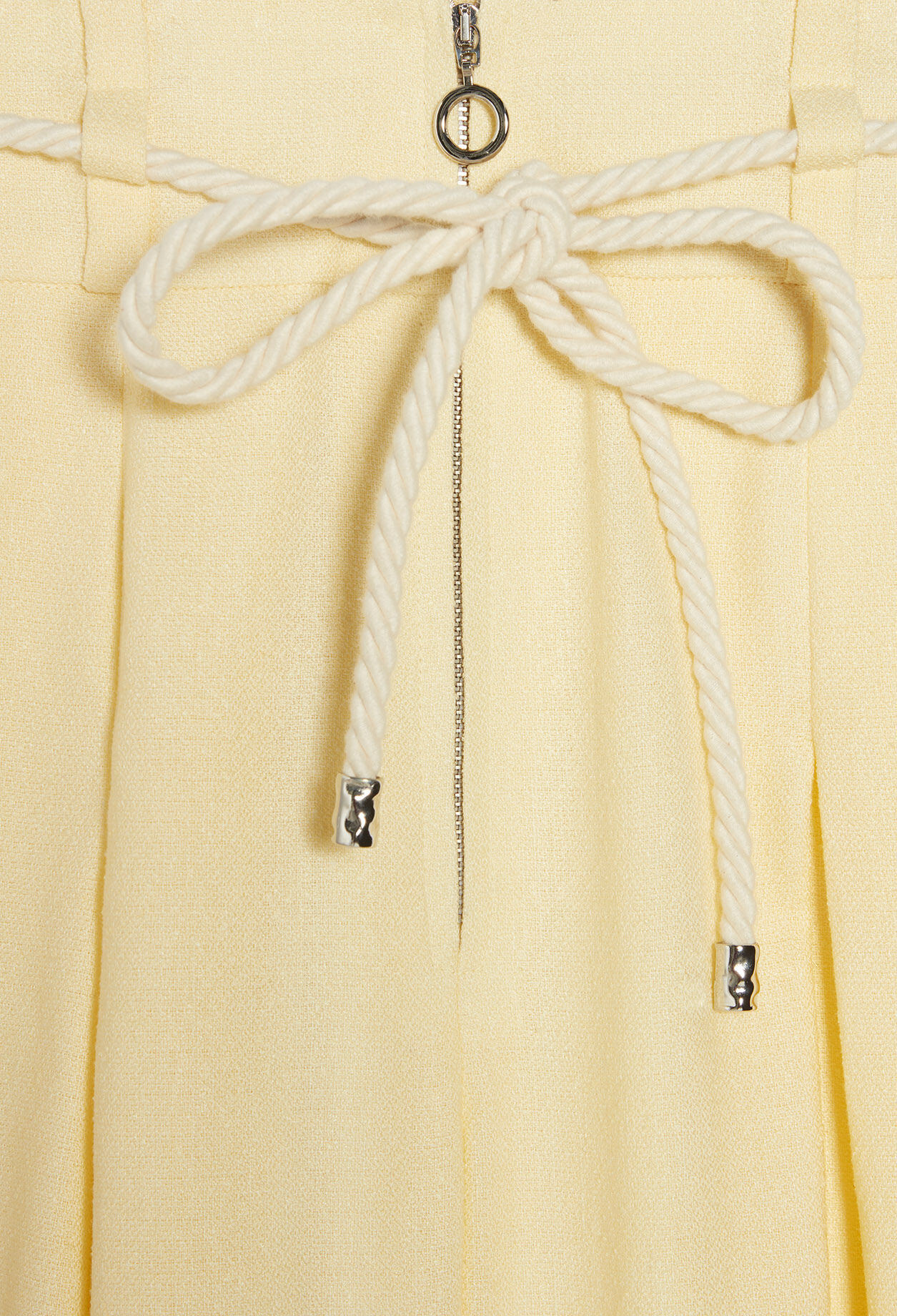 Lange Hose mit Kordelgürtel