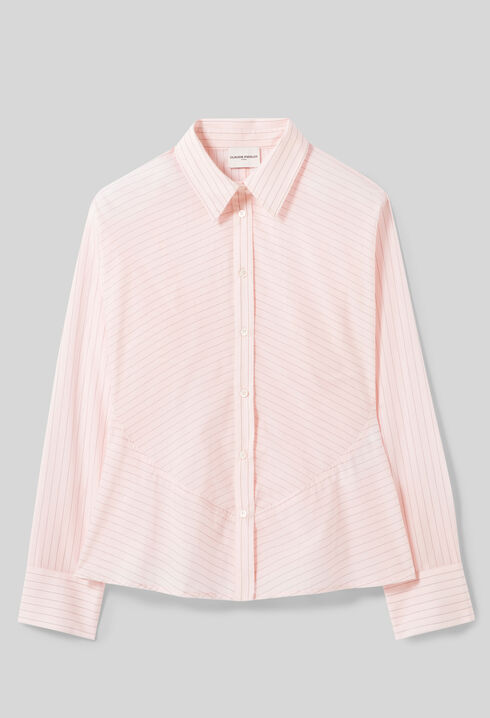 Bluse mit Volants am R&uuml;cken