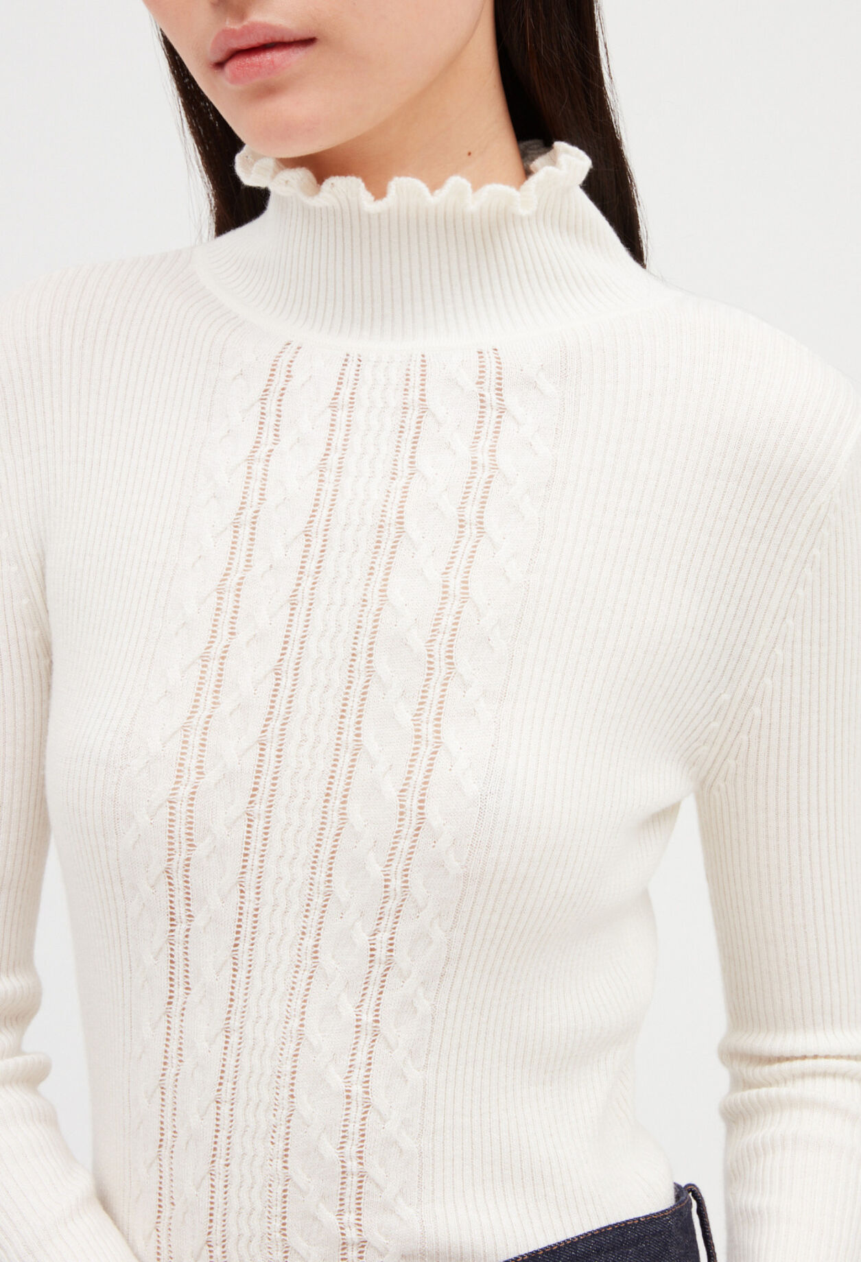 Pullover aus feiner Wolle