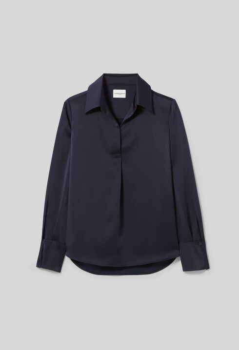 Klassische fließende Bluse