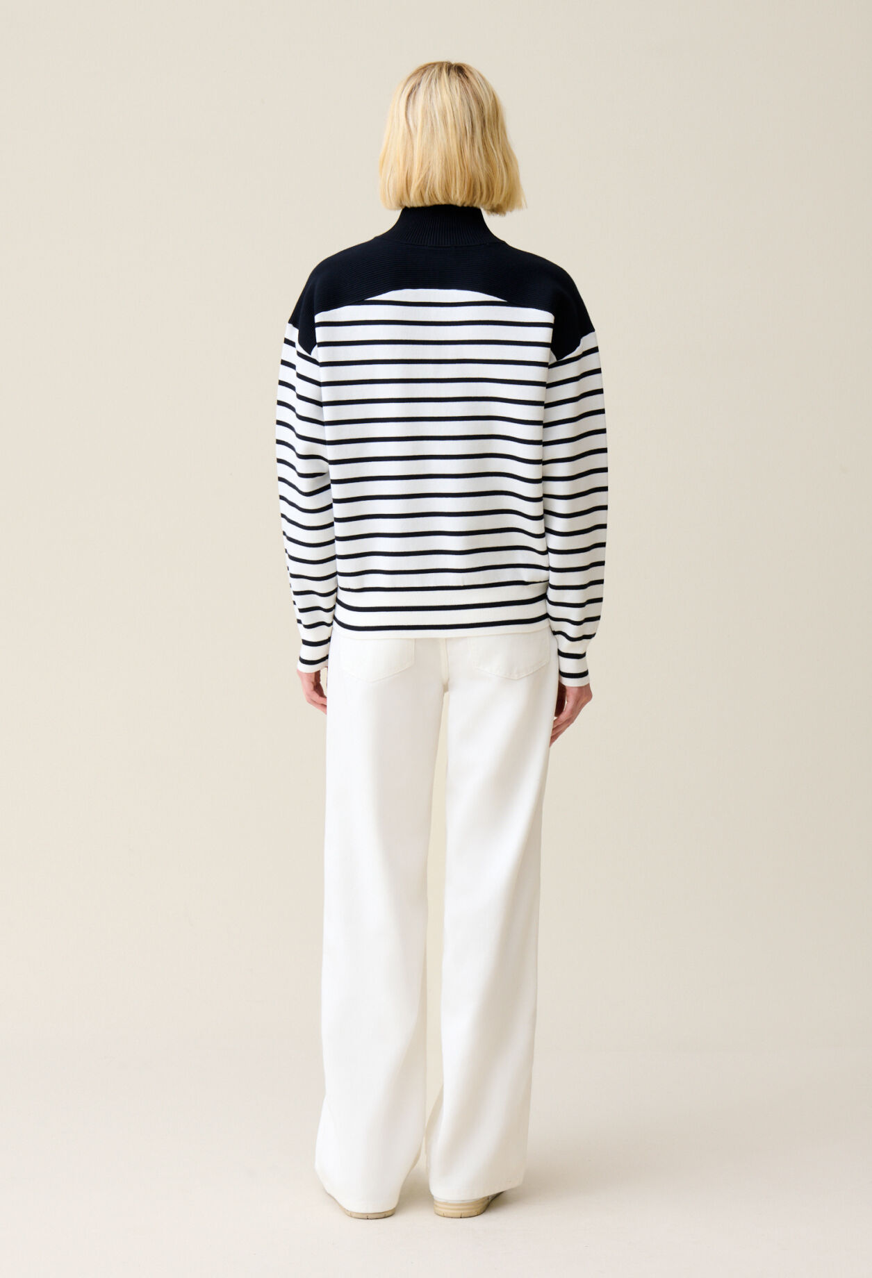 Sweatshirt Minimum marinière