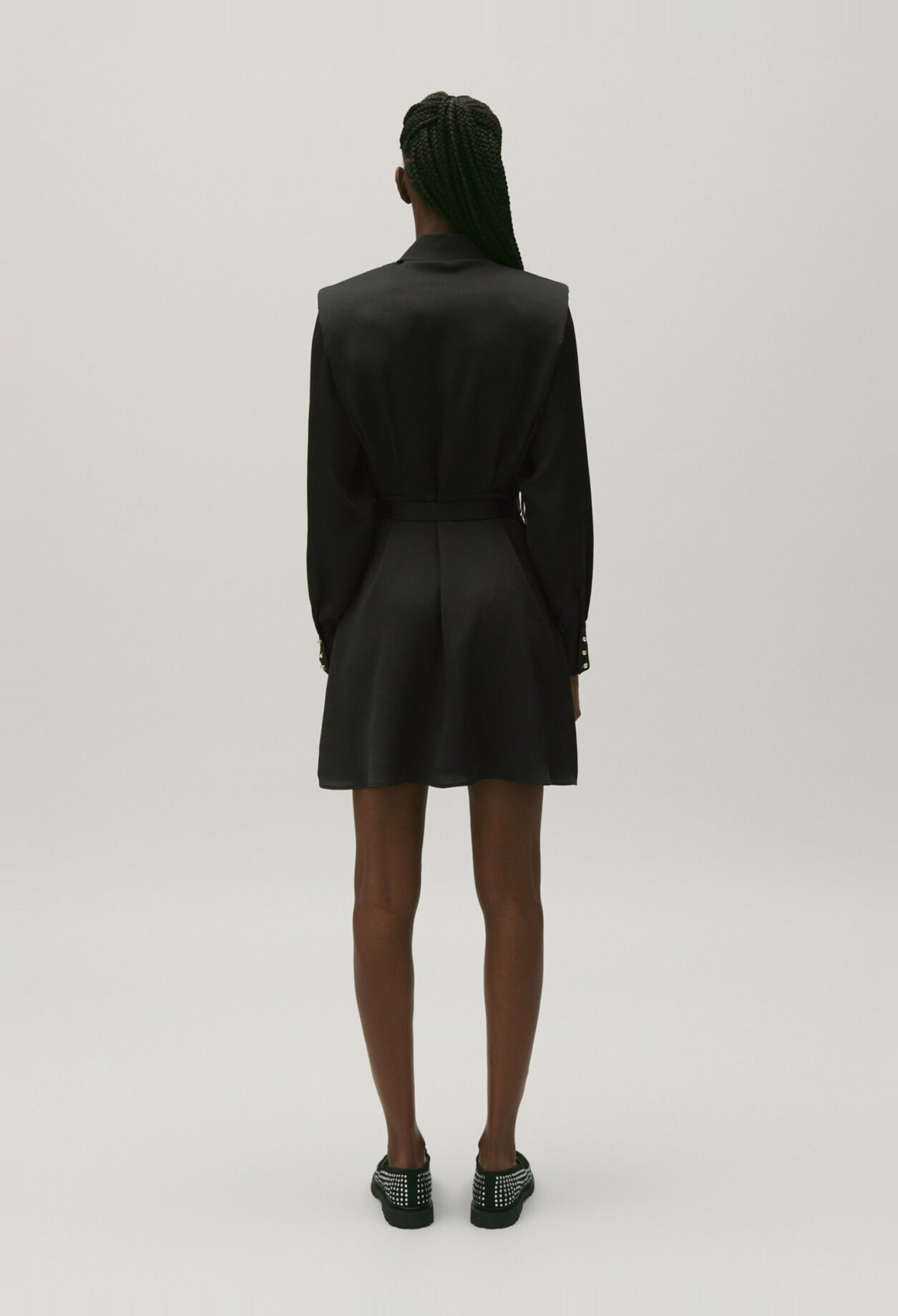 Tailliertes Hemdblusenkleid