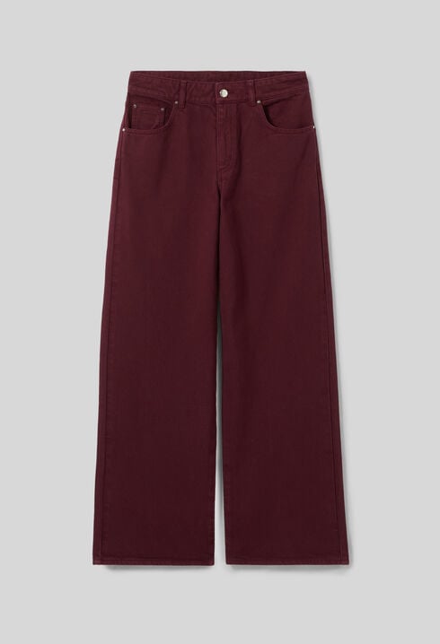 Weite Denim-Jeans
