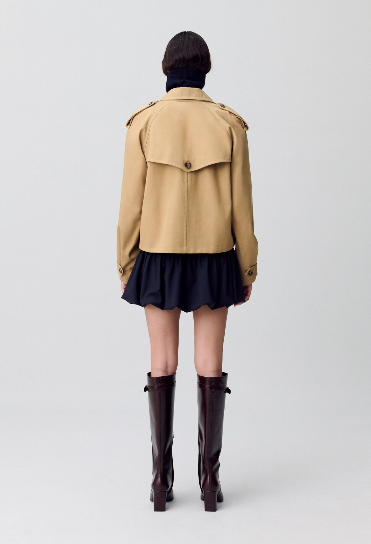 Kurzer Trenchcoat