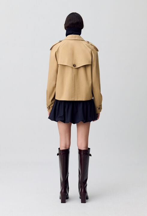 Kurzer Trenchcoat