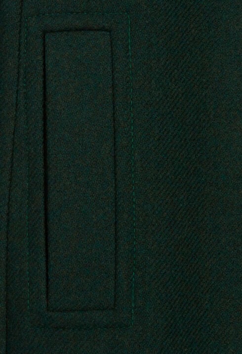 Gerader, halblanger Mantel