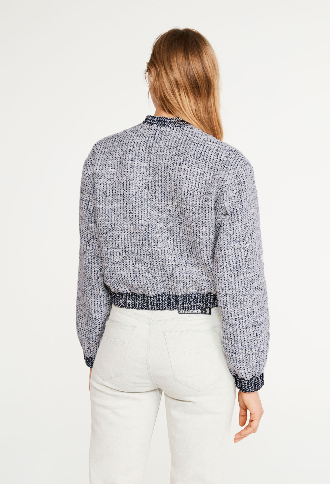 Bomberjacke aus Tweed