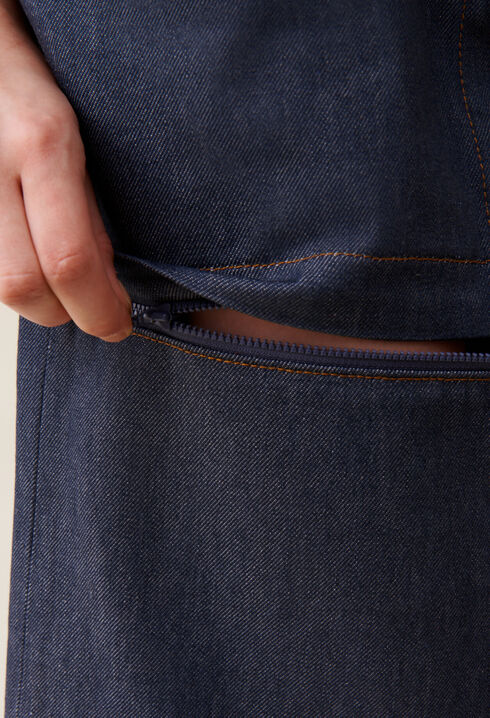 Modulierbarer Jeansrock