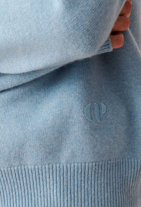 Kaschmirpullover mit CP-Stickerei