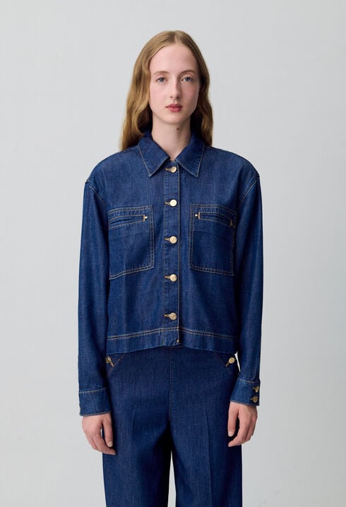 Oversize-Denimhemd