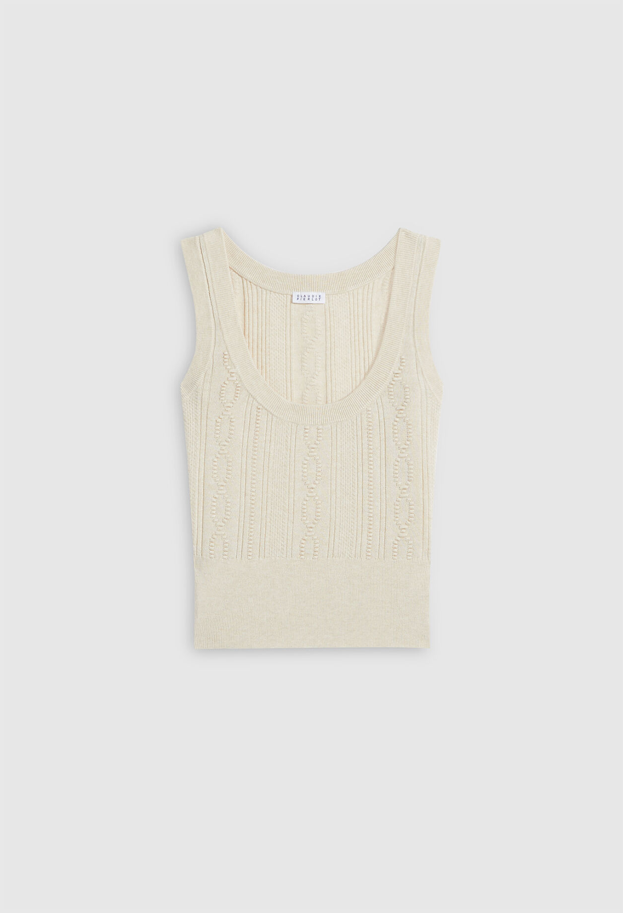 Tanktop aus Strick
