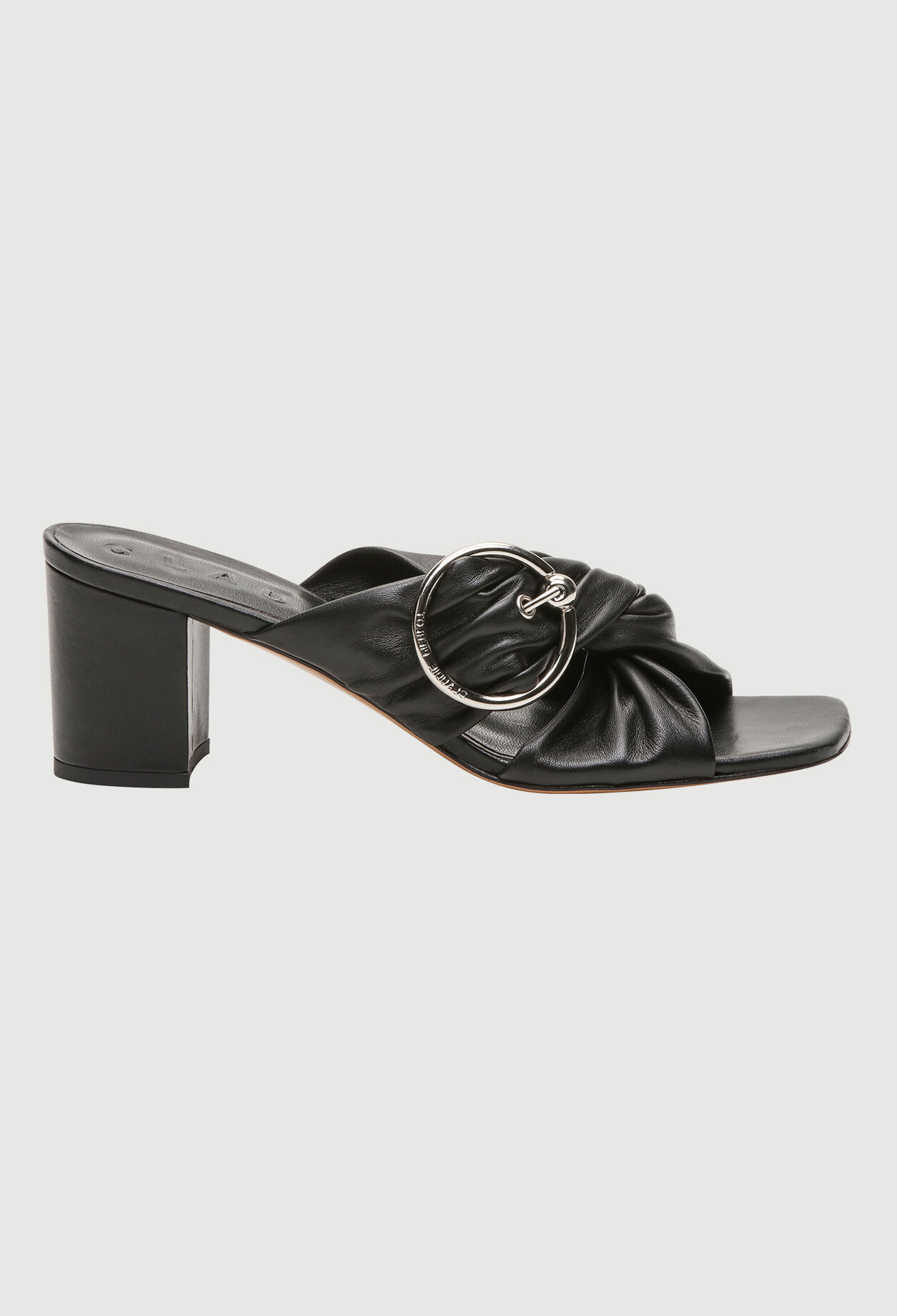Mules Sandalen mit Metallschnalle