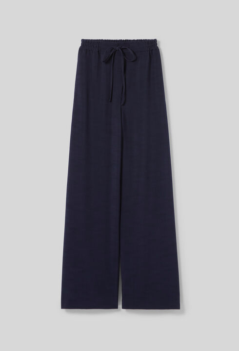 Weite Hose Ficelle