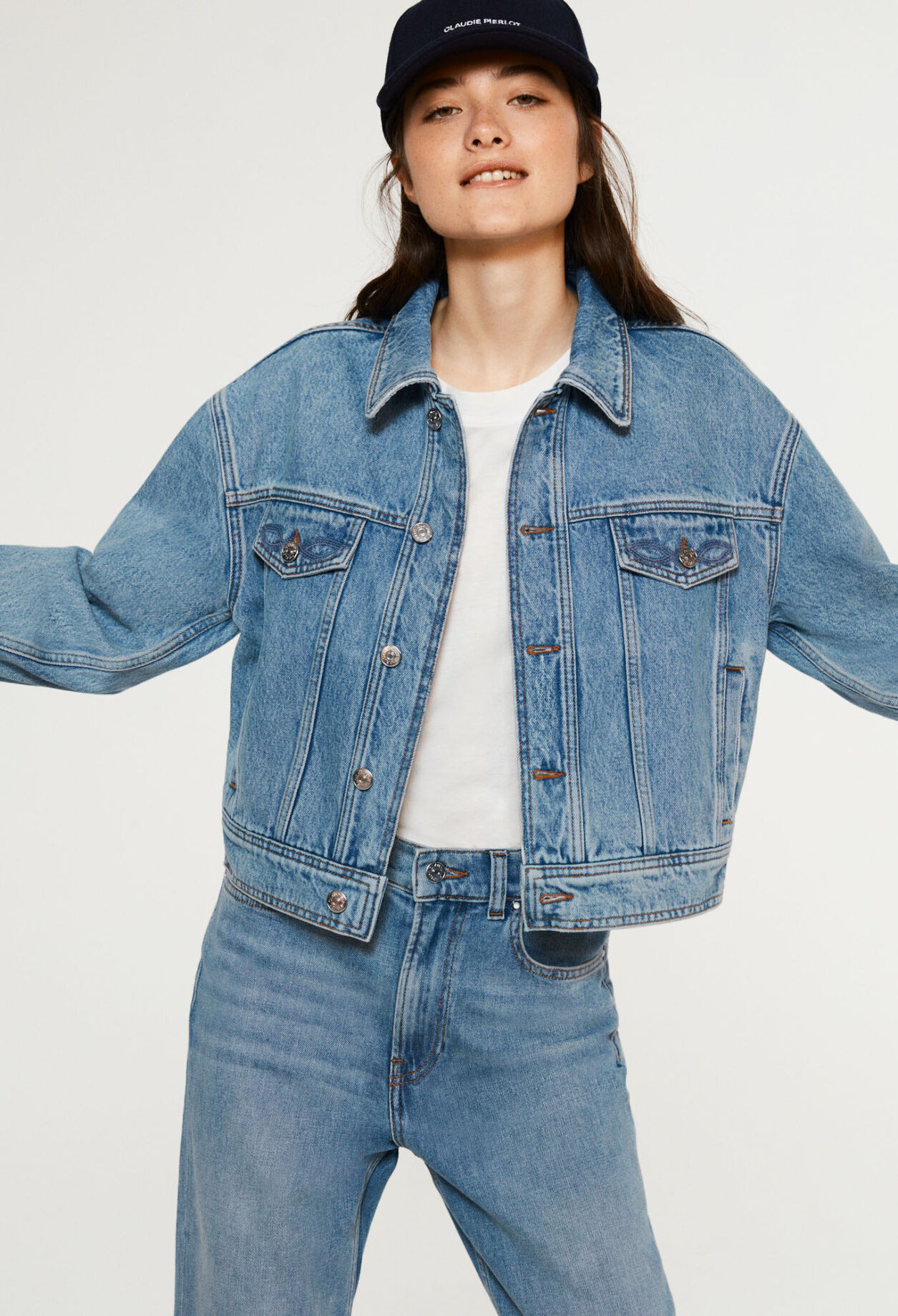 Jeans-Blouson
