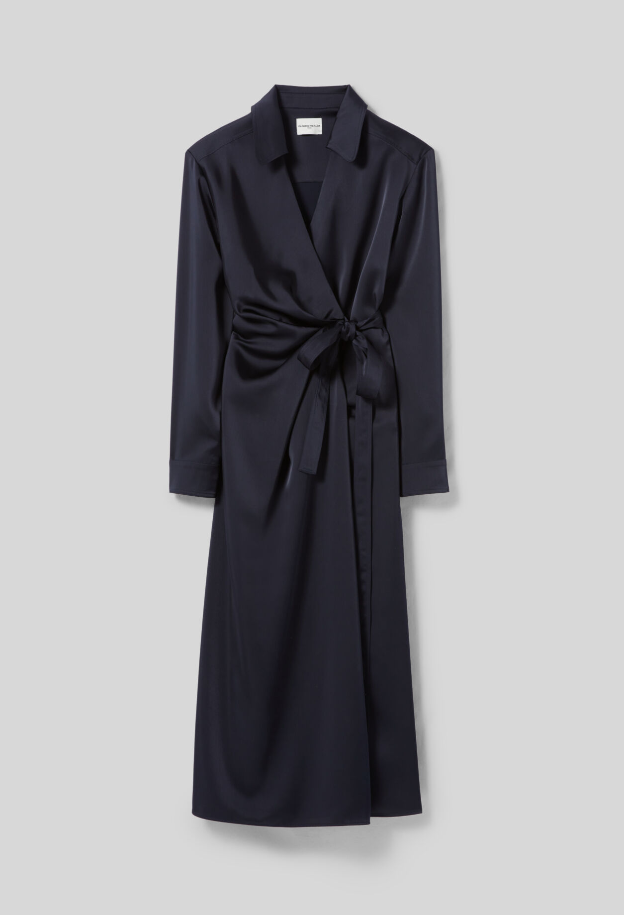 Wickelkleid halblang