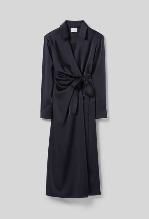 Wickelkleid halblang