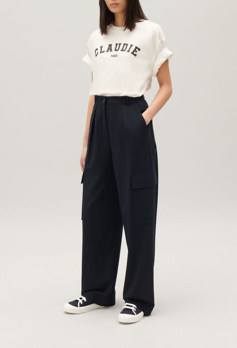 Cargohose Marineblau