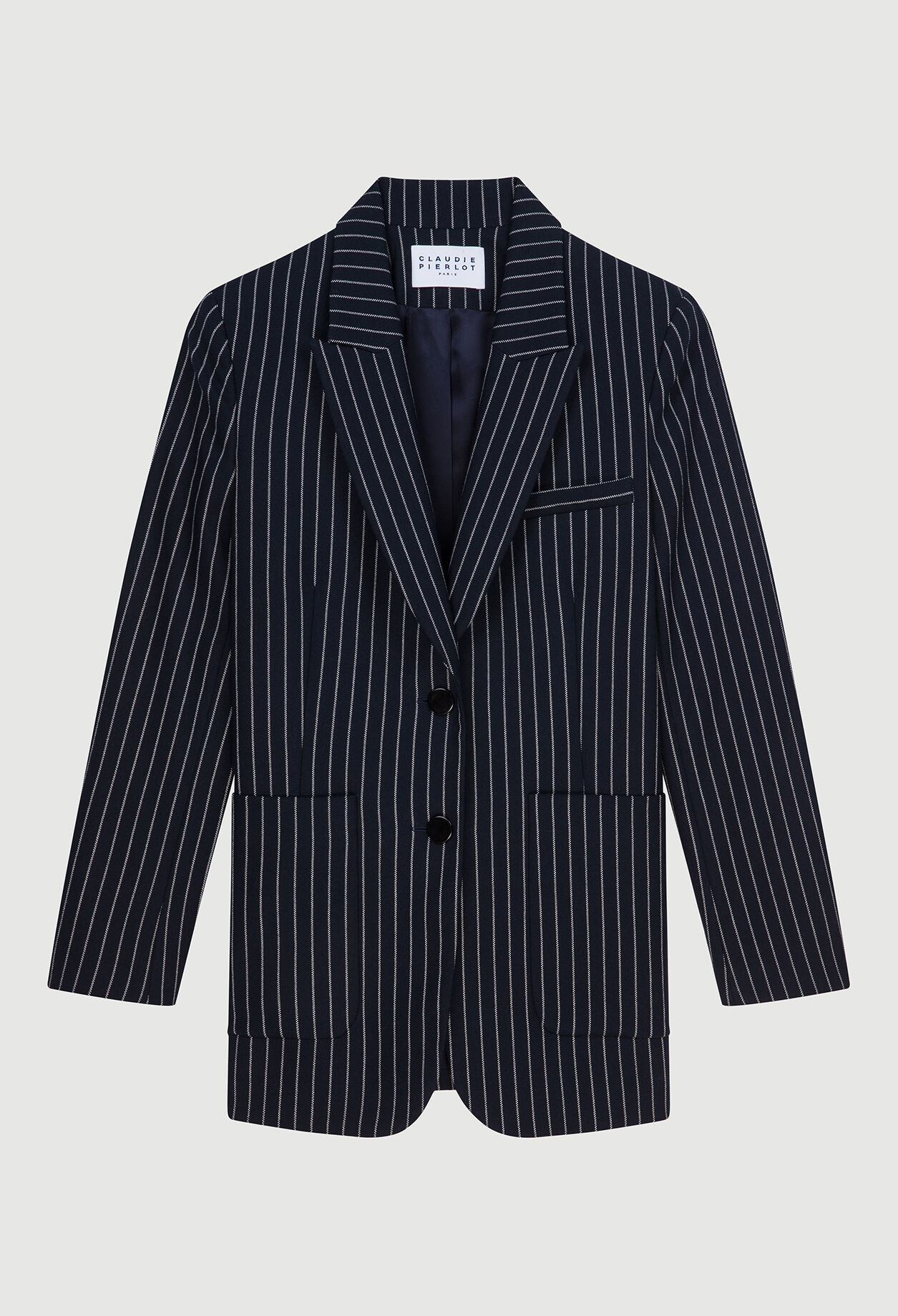 Gestreifter Blazer