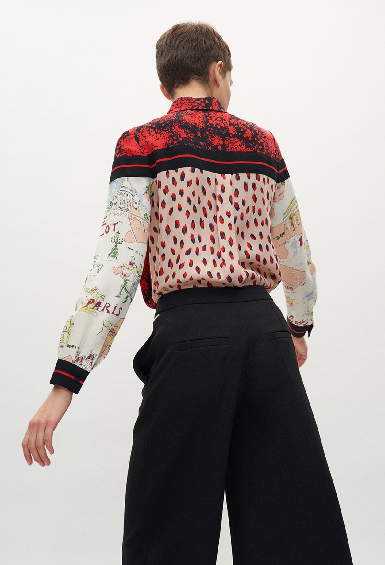 Patchwork-Hemd