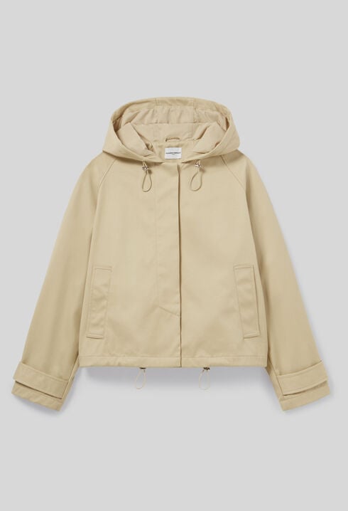 Leichte Parka mit Kapuze