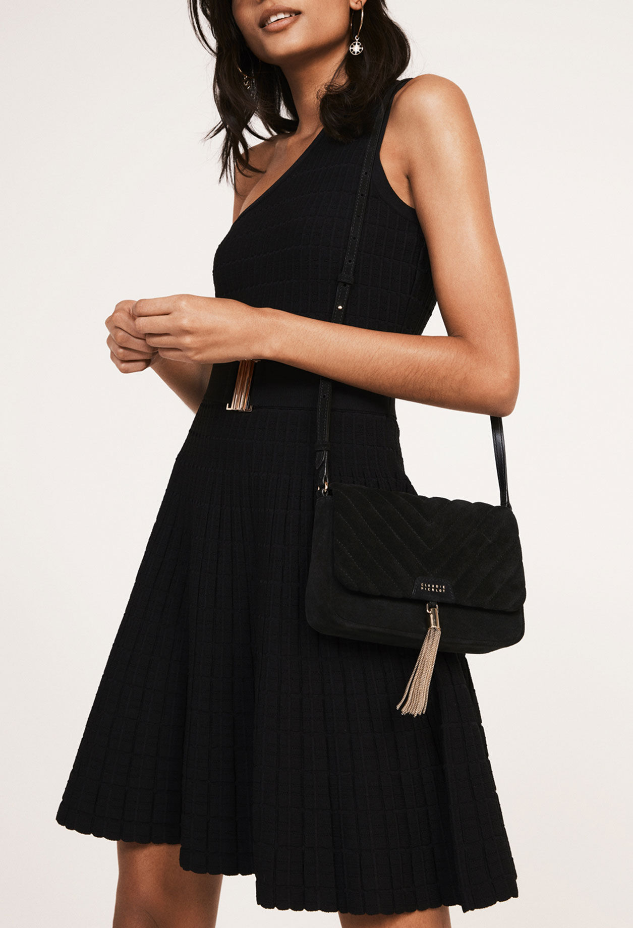 Asymmetrisches Kleid