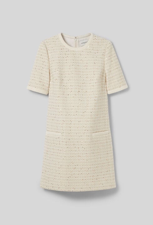 Tweed-Kleid kurz
