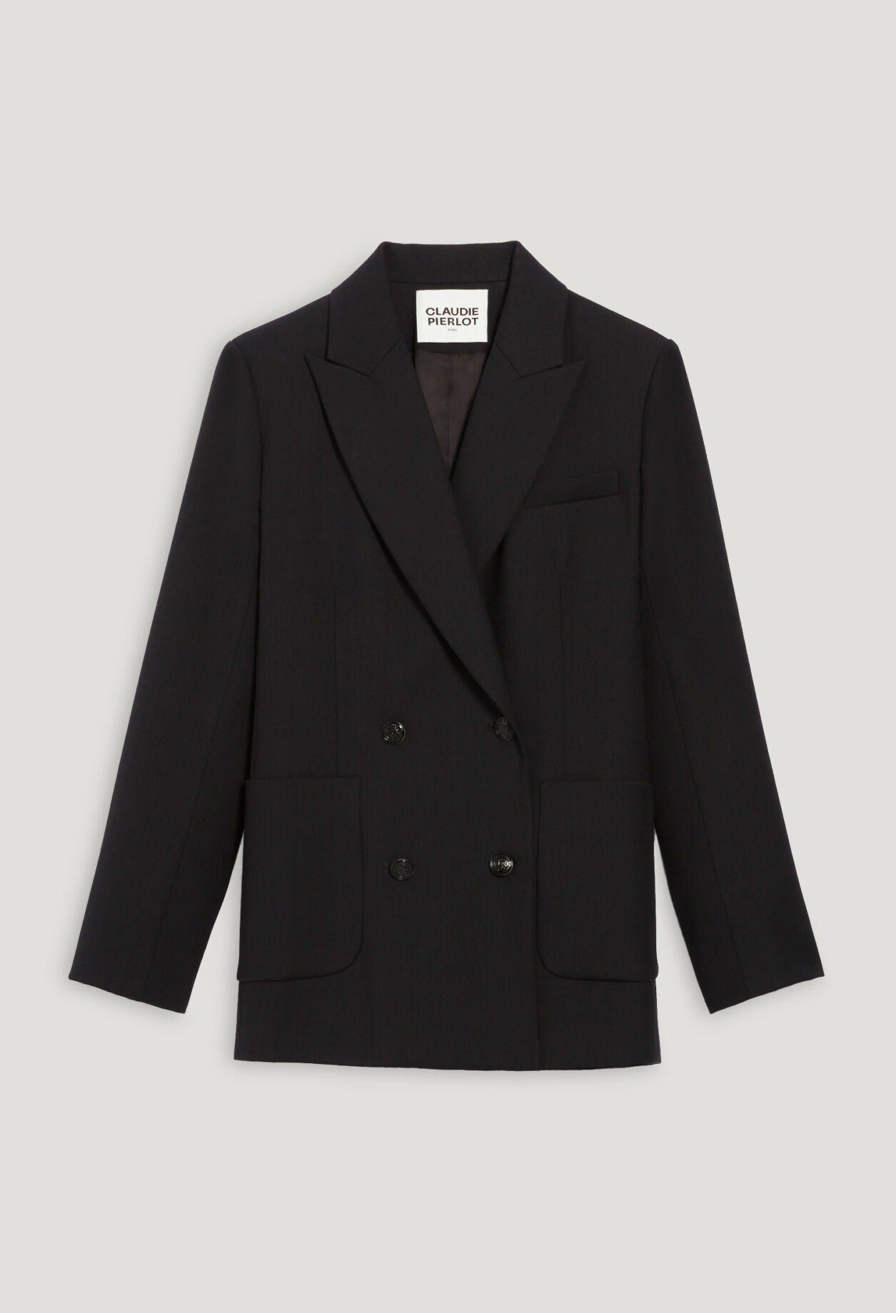 Schwarzer Blazer