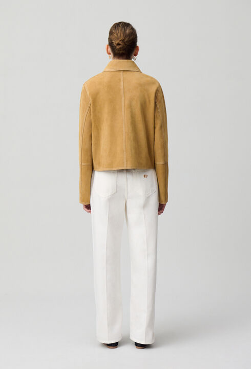 Wildlederjacke