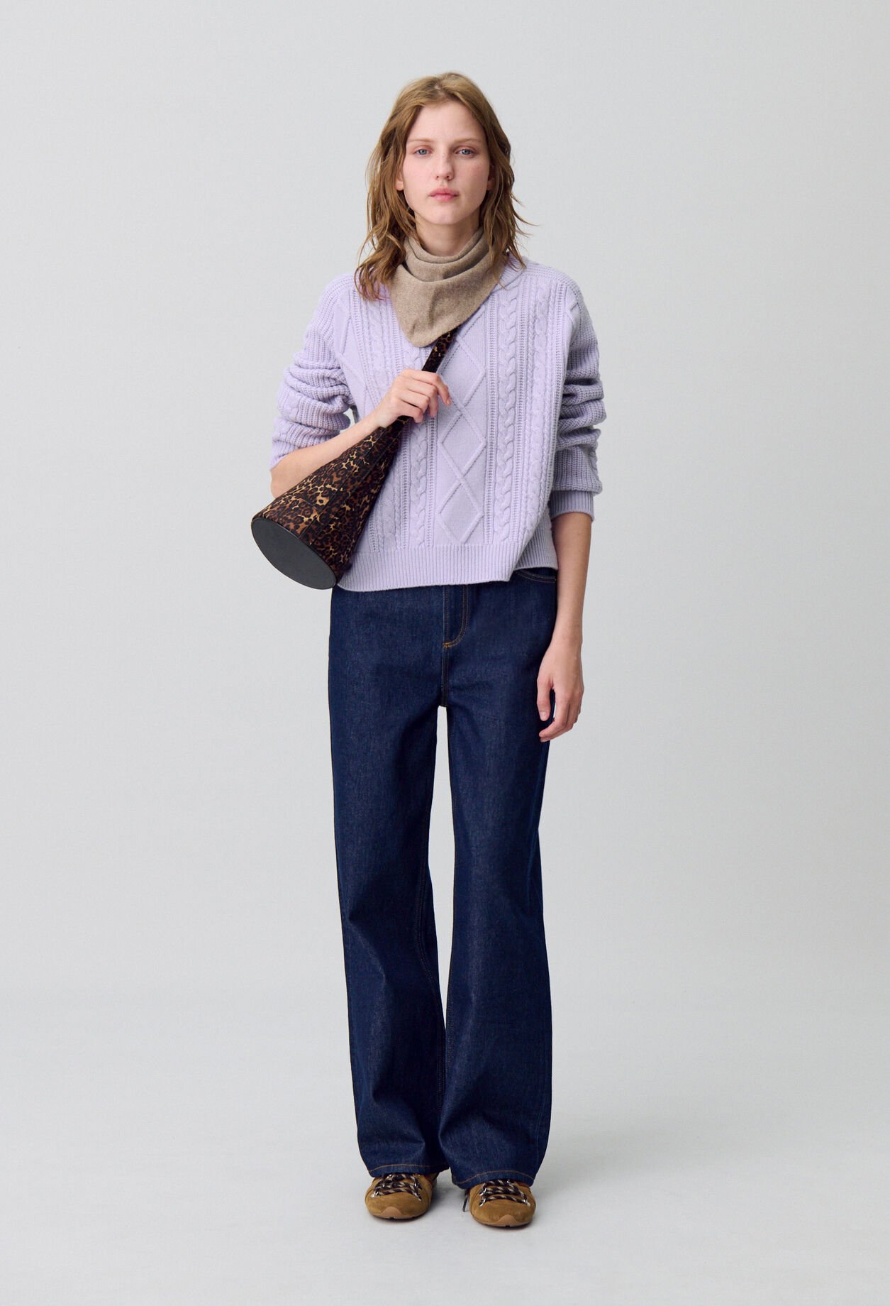 Oversize-Jacquardpullover