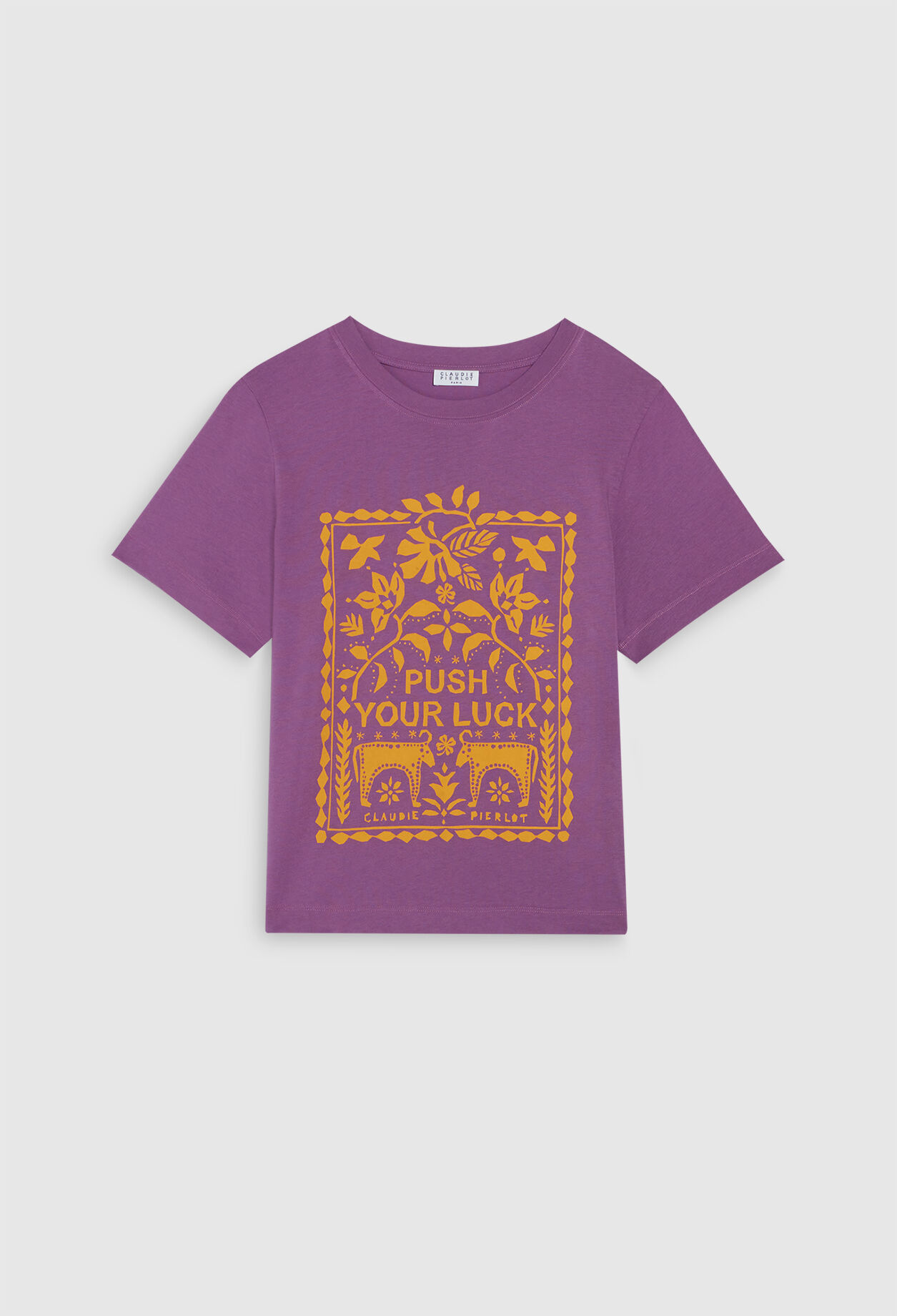 T-Shirt mit Siebdruck
