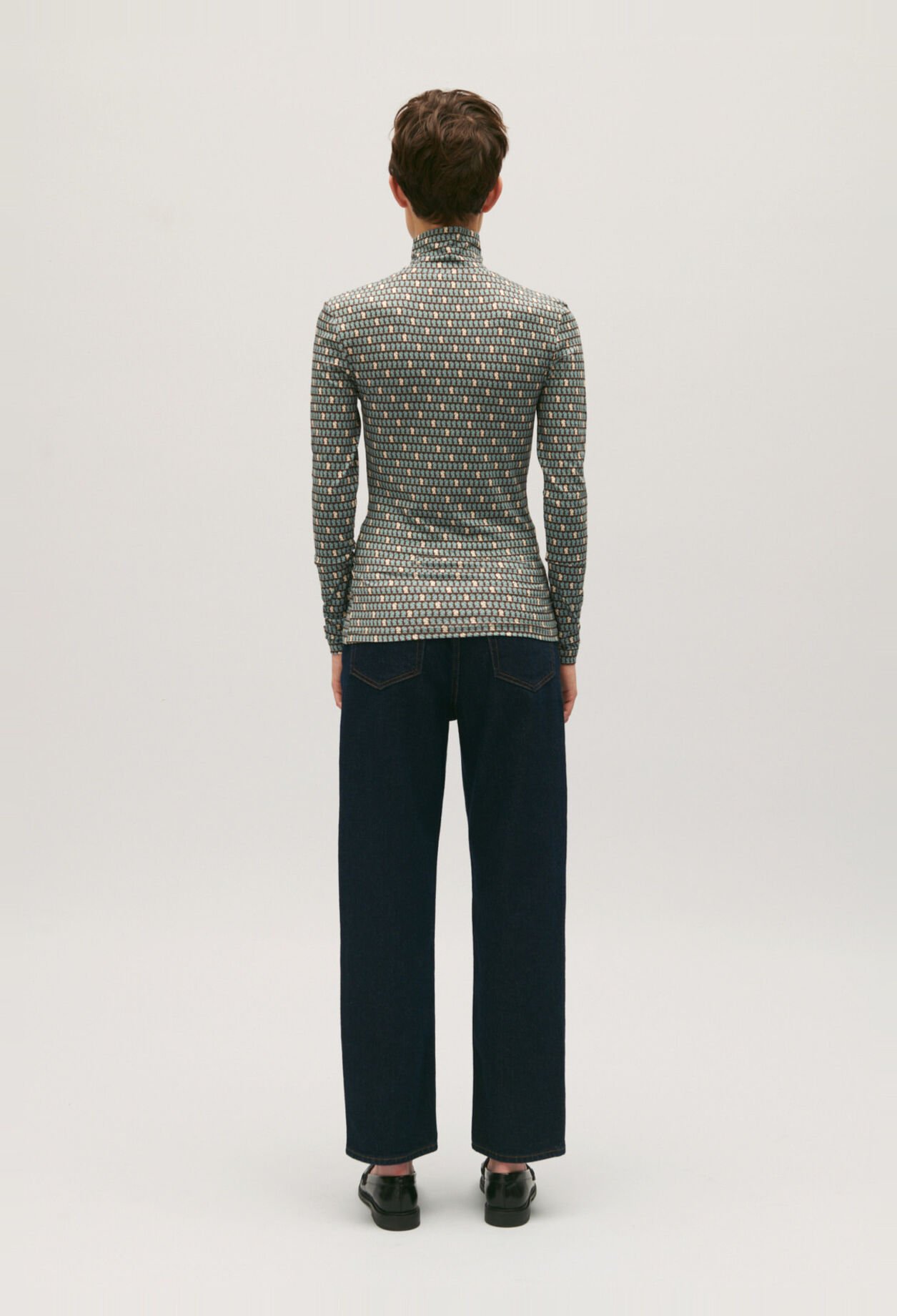 Langärmeliges T-Shirt mit Print