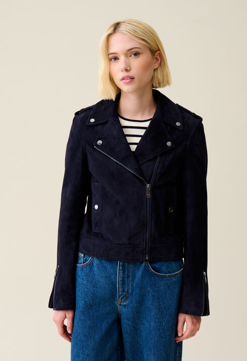 Perfekte Wildlederjacke
