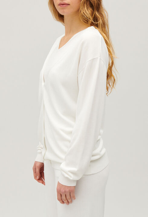 Feinstrick-Cardigan