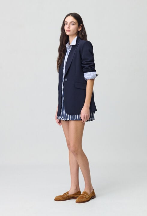 Taillierte Blazerjacke