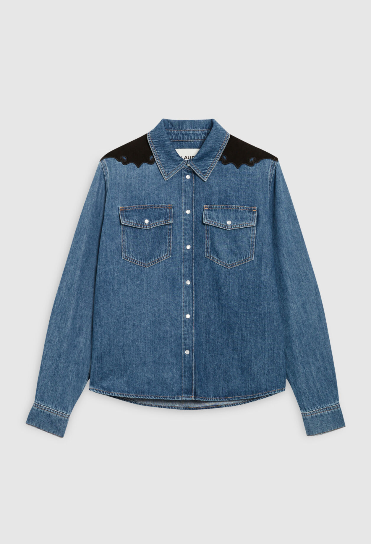 Jeanshemd in Mid Blue