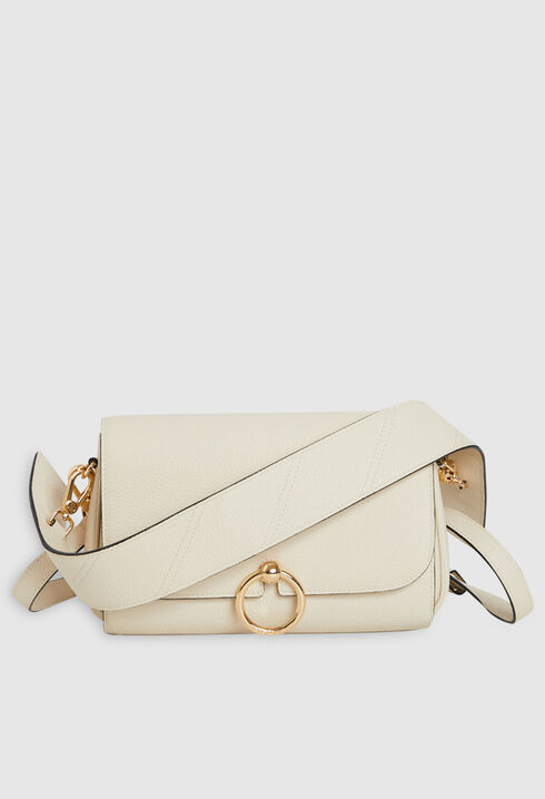 Schultertasche Leder