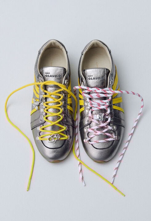 Swing Silberne Sneaker