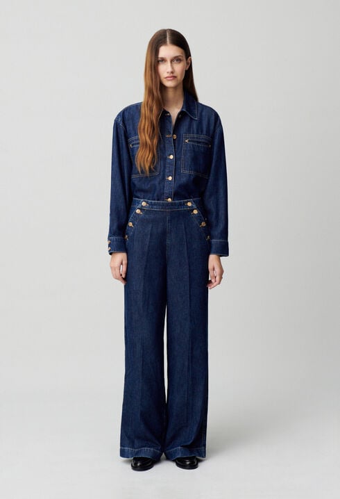 Oversize-Denimhemd