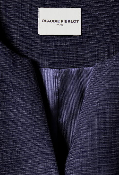 Kurzes Kleid mit Knöpfen