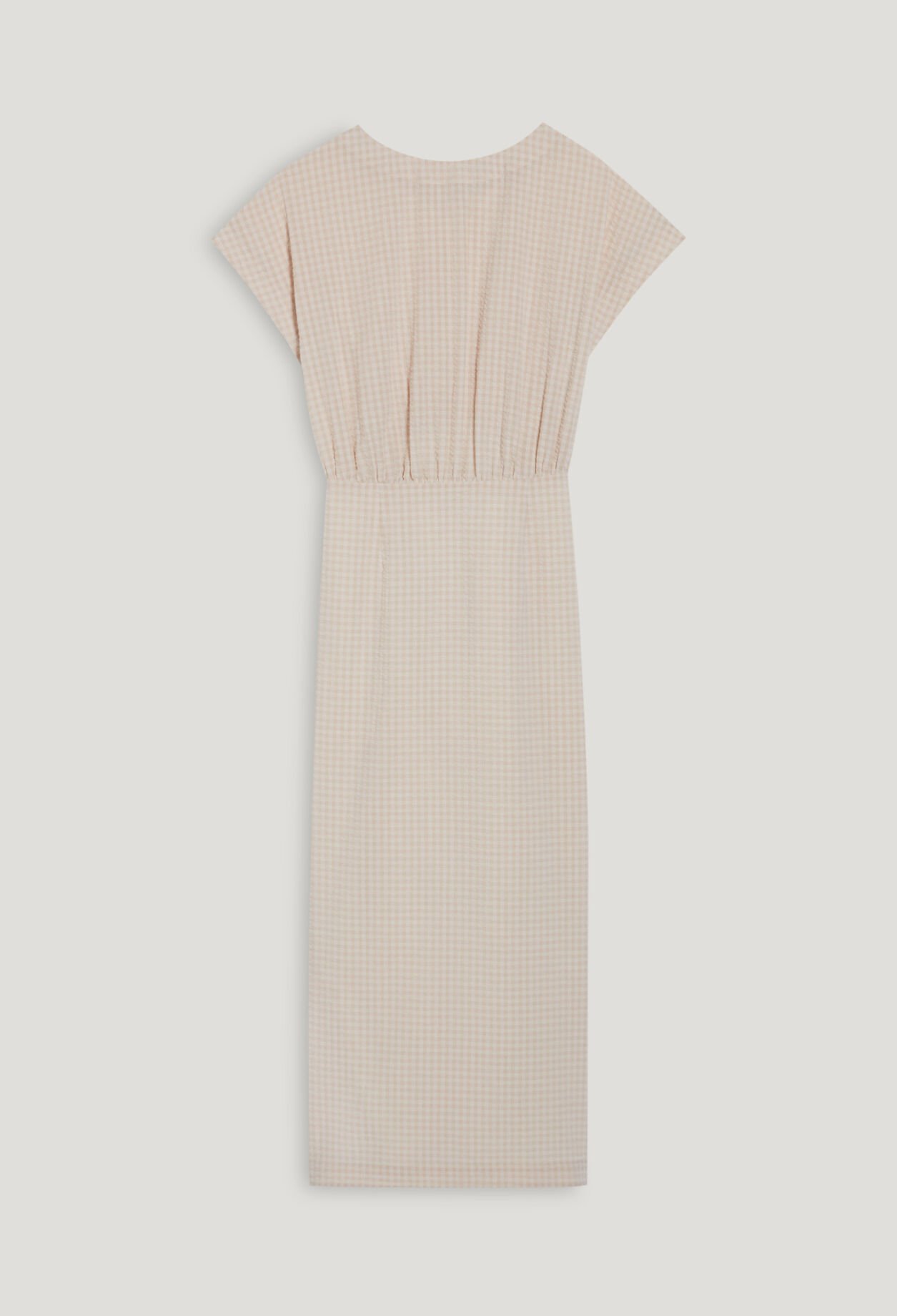 Midi-Kleid mit Streifen-Design