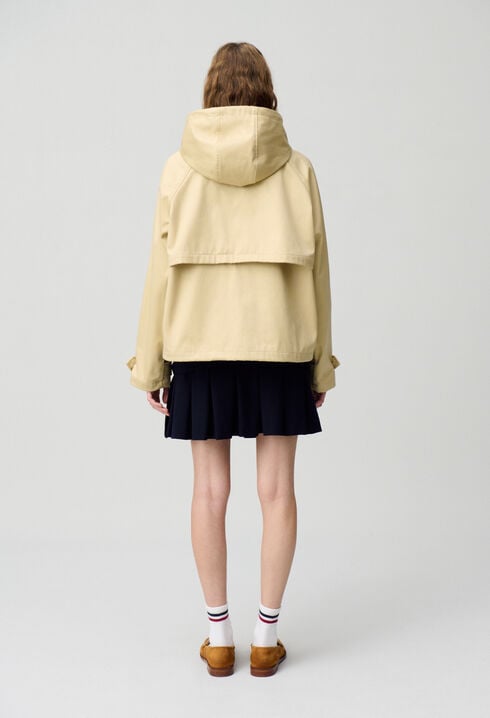 Leichte Parka mit Kapuze