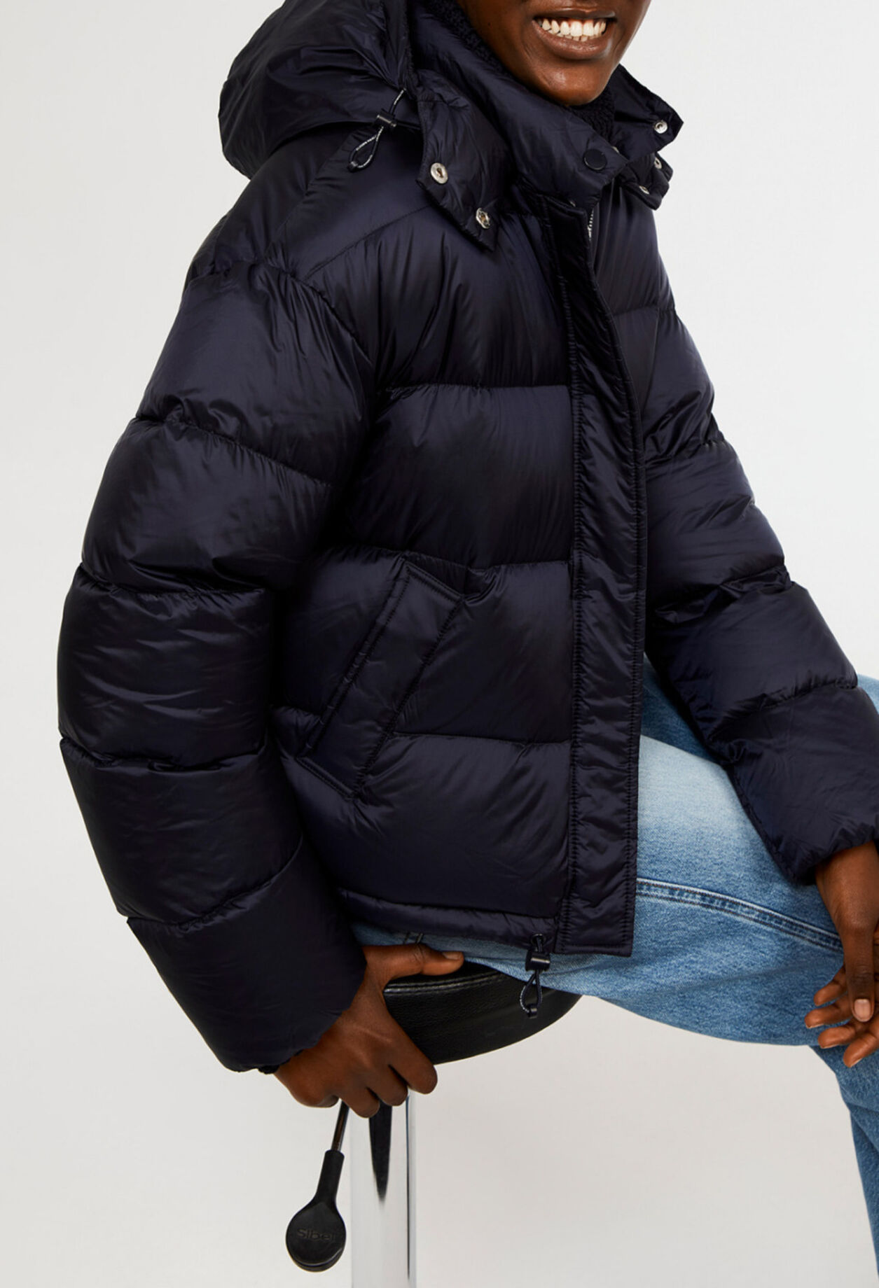 Dicke Daunenjacke mit Öko-Daunen