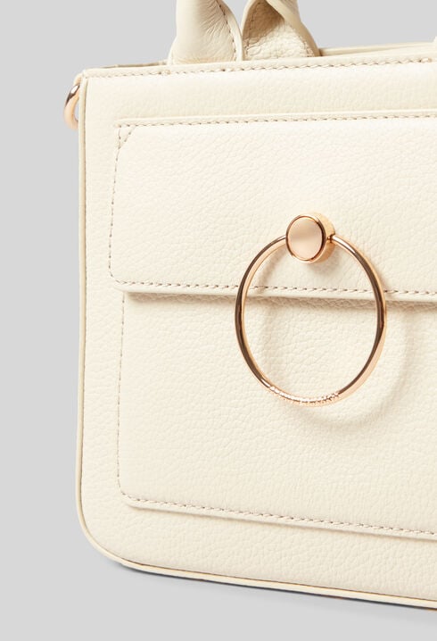 Anouck Tasche genarbtem Leder Kette