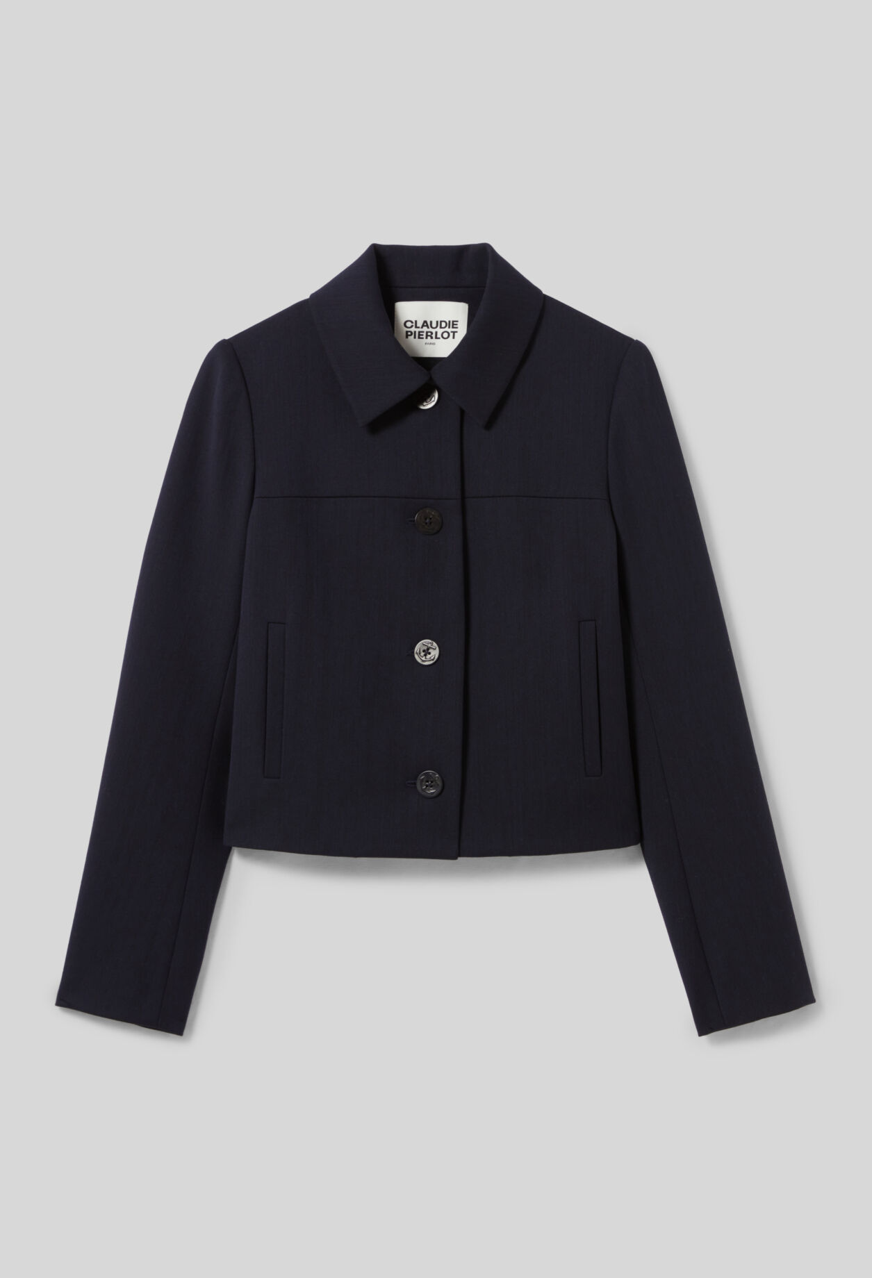 Kastenjacke Marineblau