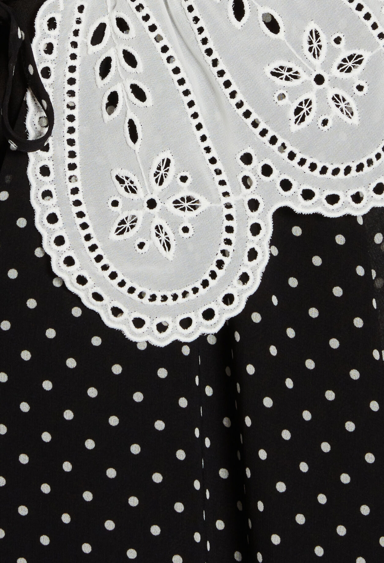 Kurzes Kleid Rifi breitem Kragen