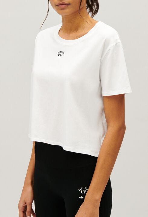 Kurzes T-Shirt Claudie x Circle