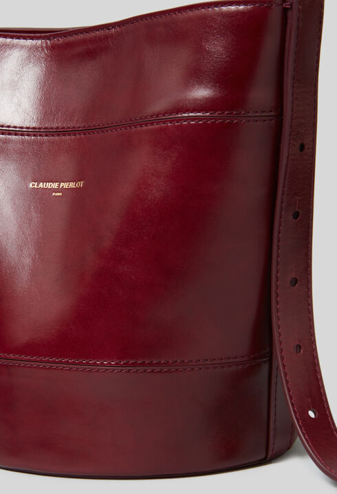 Solveig Tasche Eimer Leder